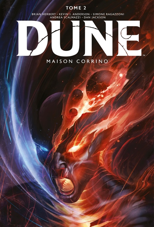 ebook cover of Dune : Maison Corrino T2, by Brian Herbert, Kevin J. Anderson