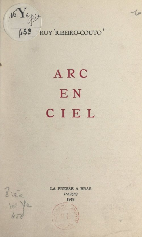 Couverture ebook de Arc-en-ciel, de Ruy Ribeiro-Couto