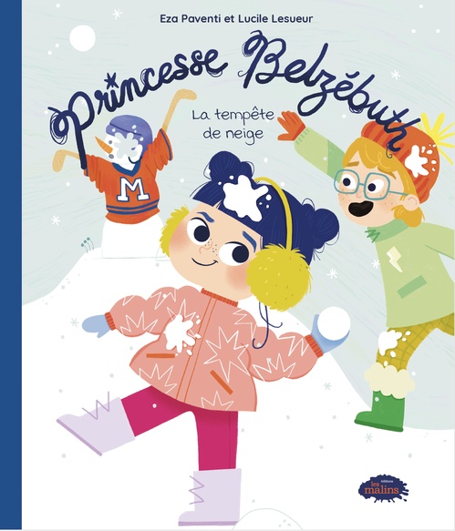 Couverture ebook de Princesse Belzébuth, La tempête de neige, de Eza Paventi