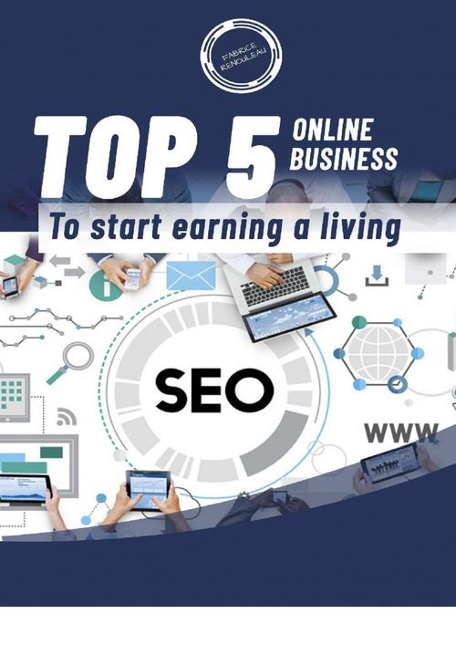 Couverture ebook de Top 5 online business 1, de Fabrice Renouleau