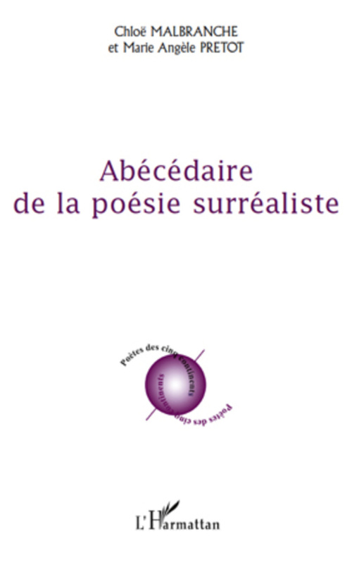 Couverture ebook de Abécédaire de la poésie surréaliste, de Chloé Malbranche