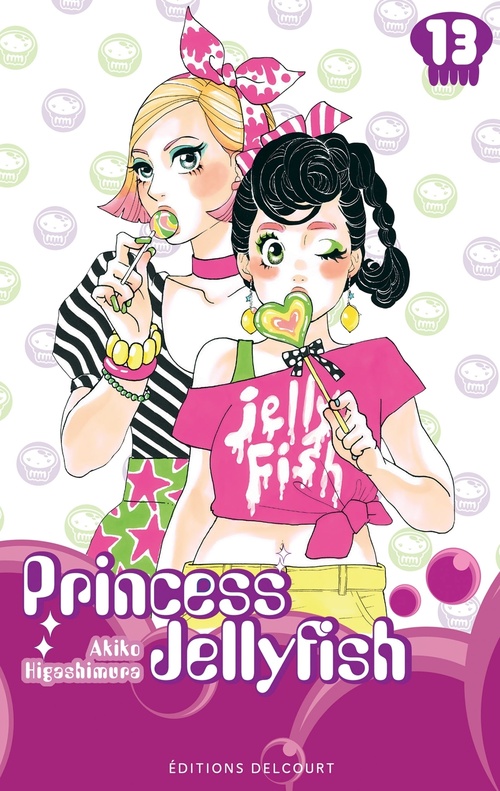 Couverture ebook de Princess Jellyfish T13, de Akiko Higashimura