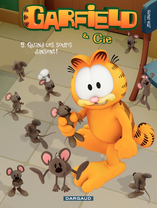 Couverture ebook de Garfield & Cie - Tome 5 - Quand les souris dansent, de Jim Davis