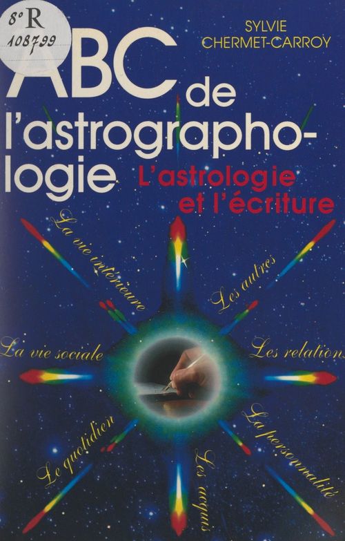 Couverture ebook de ABC de l'astrographologie, de Sylvie Chermet-Carroy