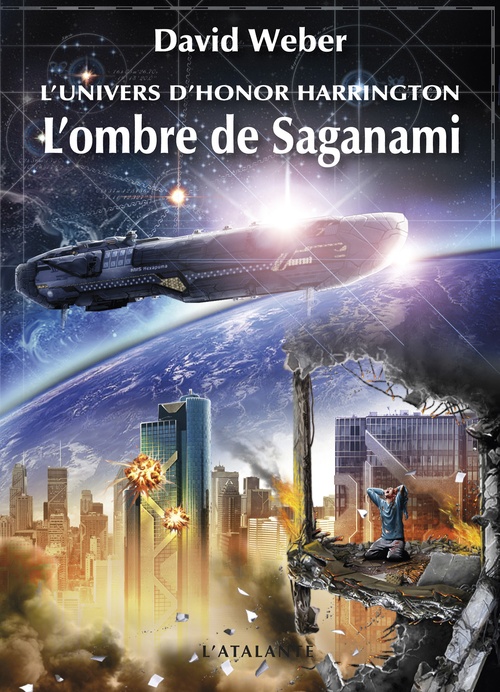 Couverture ebook de L'Ombre de Saganami, de David Weber