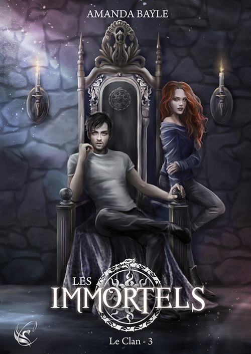 Couverture ebook de Les Immortels : Le Clan - 3, de Amanda Bayle