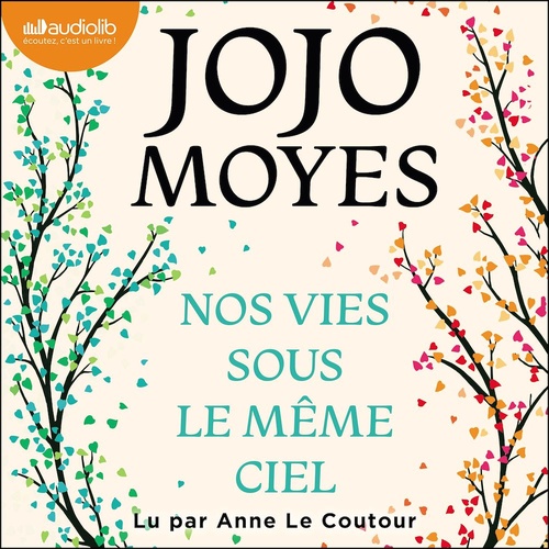 audiobook cover of Nos vies sous le même ciel, by Jojo Moyes