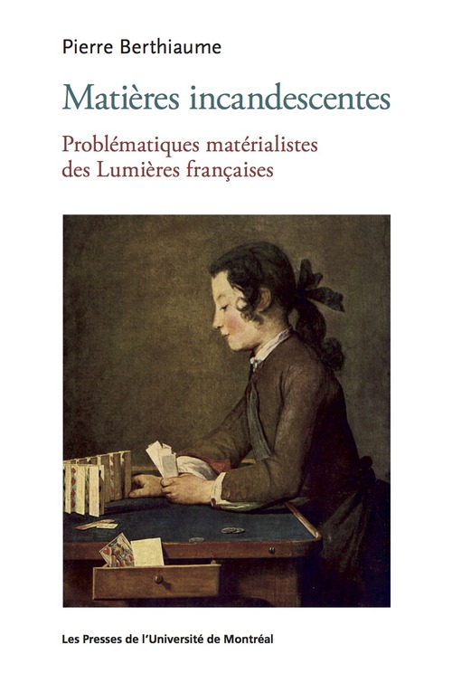 ebook cover of Matières incandescentes, by Pierre Berthiaume