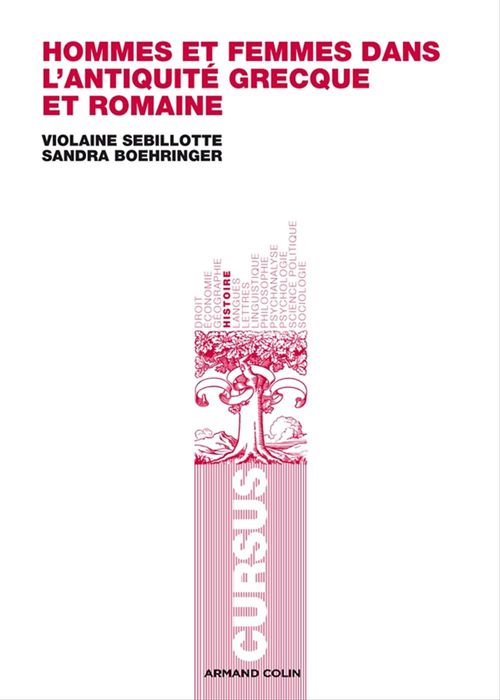 ebook cover of Hommes et femmes dans l'Antiquité grecque et romaine, by Sandra Boehringer, Violaine Sebillotte Cuchet