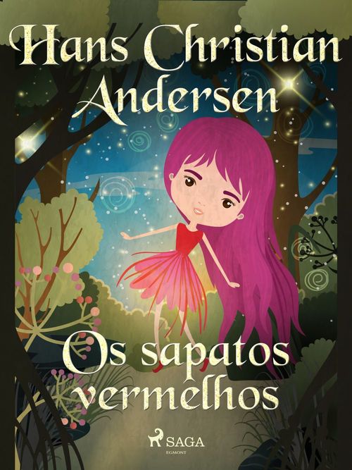 ebook cover of Os sapatos vermelhos, by Hans Christian Andersen