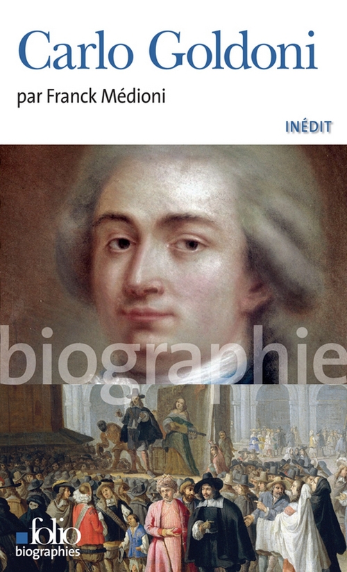 Couverture ebook de Carlo Goldoni, de Franck Médioni