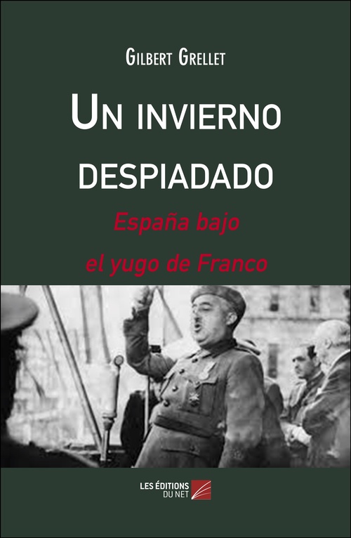 ebook cover of Un invierno despiadado, by Gilbert Grellet