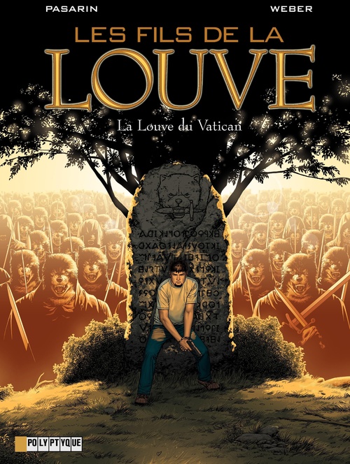 Couverture ebook de Les Fils de la Louve  - tome 3 - La Louve du Vatican, de Weber/Pasarin