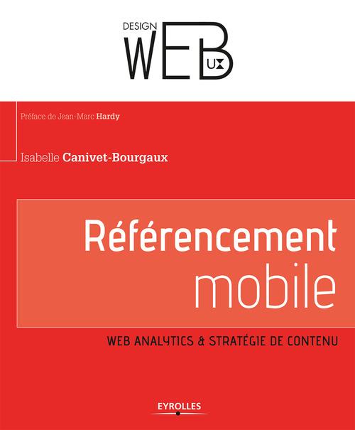Couverture ebook de Référencement mobile, de Isabelle Canivet-bourgaux