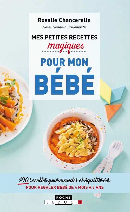 Couverture ebook de Mes petites recettes magiques pour mon bébé, de Rosalie Van bockstael
