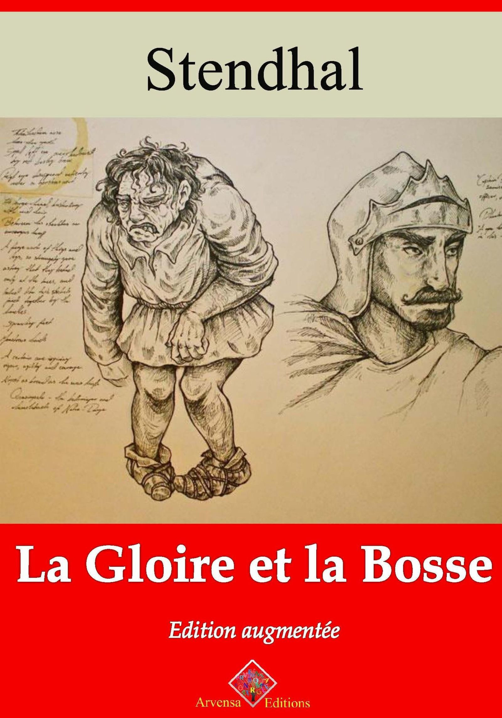 Couverture ebook de La Gloire et la Bosse - suivi d'annexes, de Stendhal