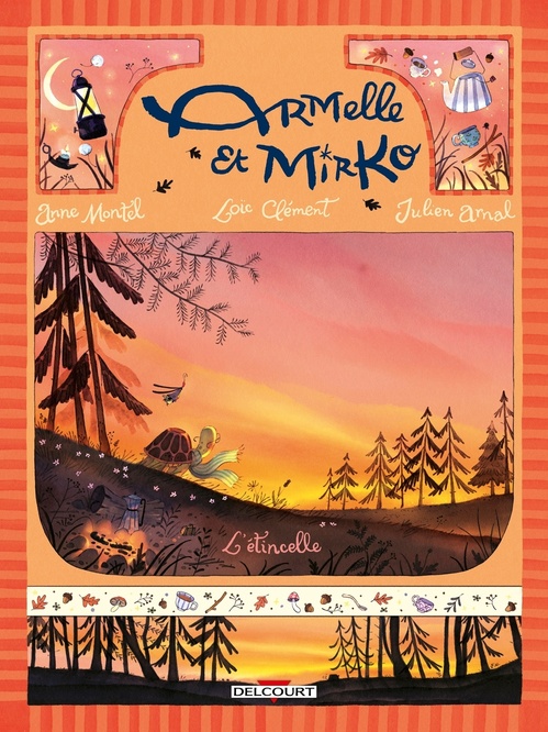 Couverture ebook de Armelle et Mirko T01 - L'Étincelle, de Loïc Clément