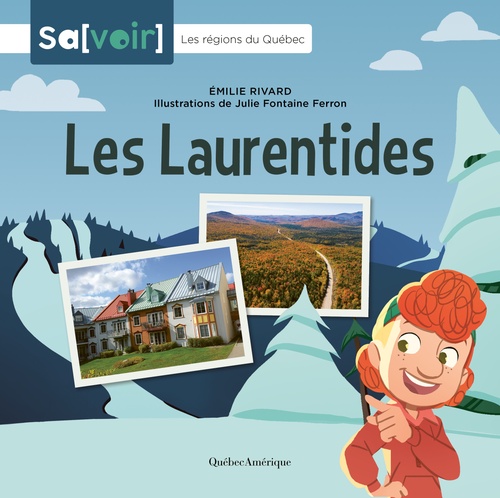 Couverture ebook de Les Laurentides, de Emilie Rivard