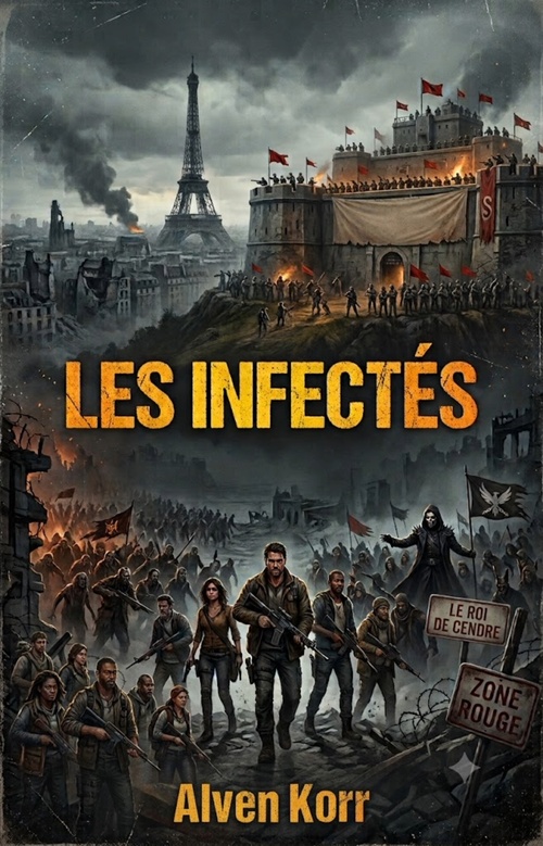 ebook cover of Les Infectés, by Alven Korr