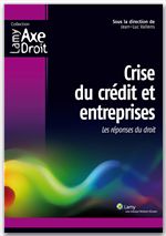 Couverture ebook de Crise du crédit et entreprises, de Collectif
