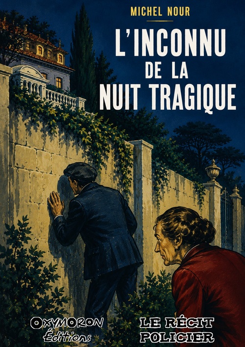 Couverture ebook de L'inconnu de la nuit tragique, de Michel Nour