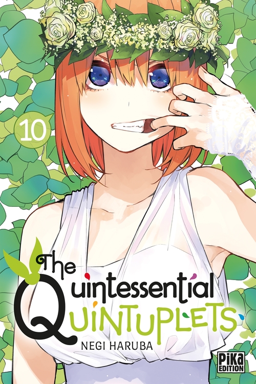 ebook cover of The Quintessential Quintuplets T10, by Negi Haruba