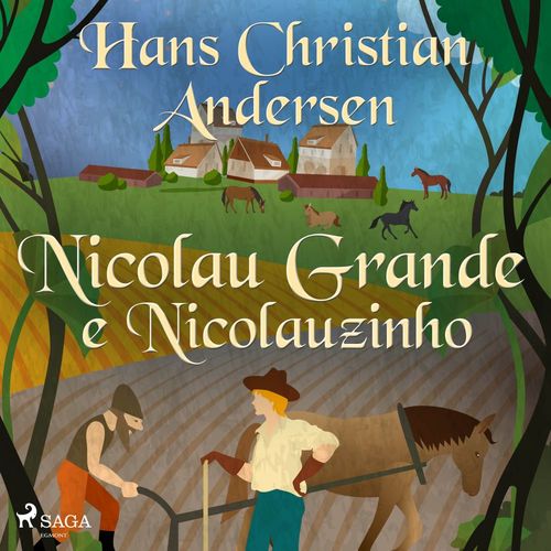 audiobook cover of Nicolau Grande e Nicolauzinho, by Hans Christian Andersen