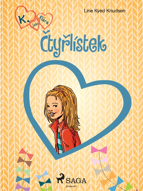 Couverture ebook de K. jako Klára 5 - Ctyrlístek, de Line Kyed Knudsen