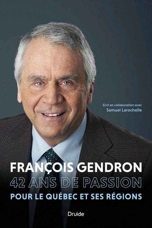 Couverture ebook de François Gendron, de Samuel Larochelle