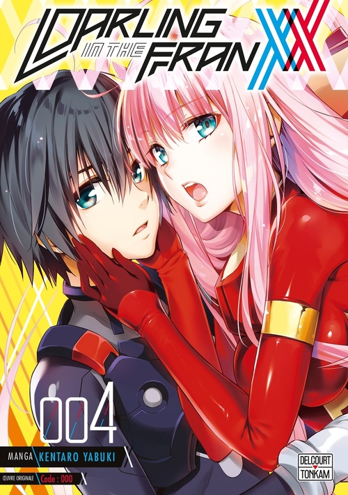 Couverture ebook de Darling in the Franxx T04, de Naotaka Hayashi, Kentaro Yabuki