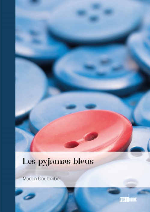 ebook cover of Les pyjamas bleus, by Marion Coulombel