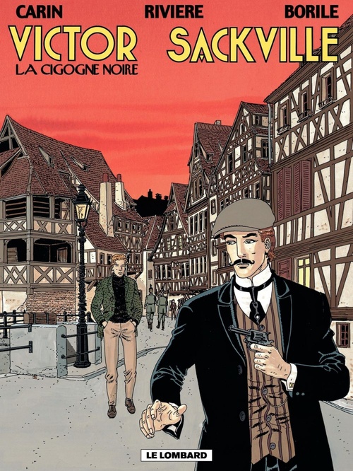 Couverture ebook de Victor Sackville - tome 10 - La cigogne noire, de Borile/Riviere/Carin