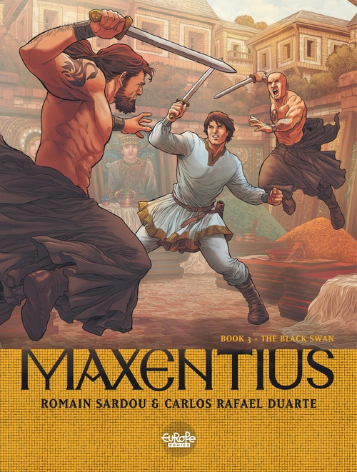 ebook cover of Maxentius - Volume 3 - The Black Swan, by Romain Sardou