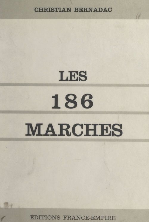 Couverture ebook de Les 186 marches, Mauthausen (1), de Christian Bernadac
