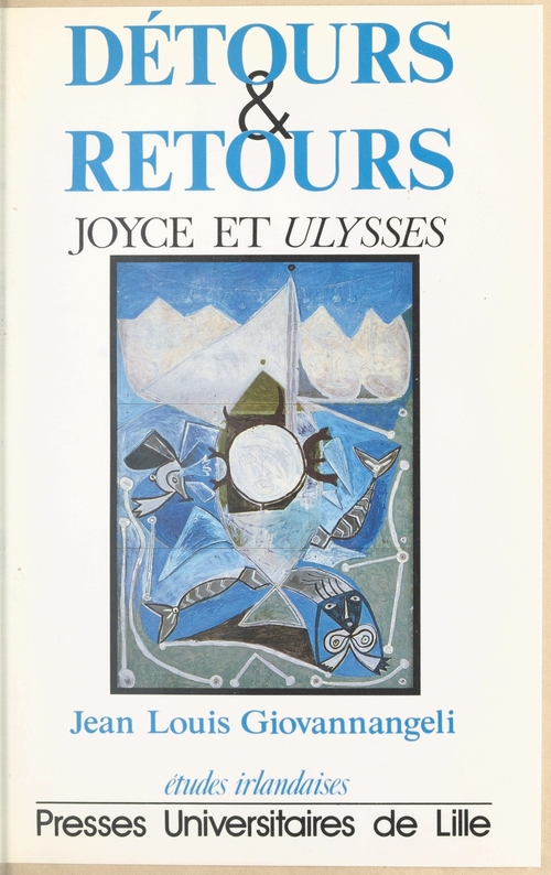 Couverture ebook de Détours et retours : Joyce et «Ulysses», de Giovannangeli