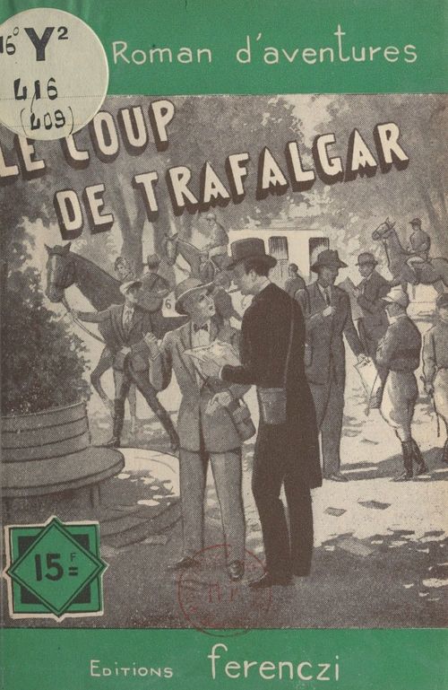 Couverture ebook de Le coup de Trafalgar, de Charles Richebourg