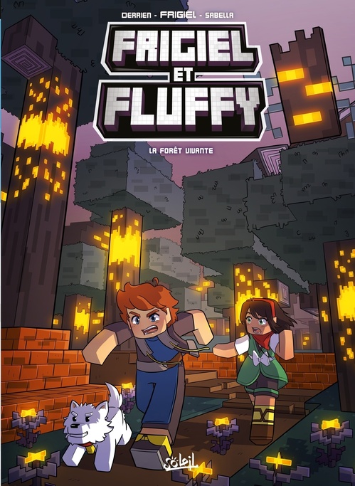 ebook cover of Frigiel et Fluffy T19 - La Forêt vivante, by Frigiel