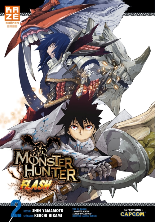 ebook cover of Monster Hunter Flash T02, by Shin Yamamoto