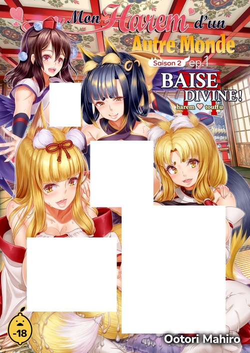 Couverture ebook de Mon Harem d'un Autre Monde - Tome 5 Saison 2 Épisode 1 Baise divine !! Harem touffu, de Ootori Mahiro