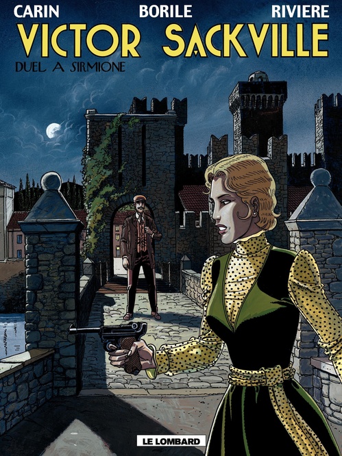 Couverture ebook de Victor Sackville - tome 16 - Duel à Sirmione, de Borile/Riviere/Carin