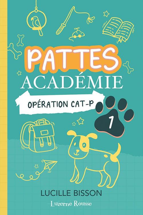 ebook cover of Opération CAT-P, by Lucille Bisson