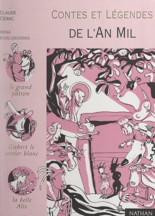 Couverture ebook de Contes et légendes de l'an mil, de Claude Cénac