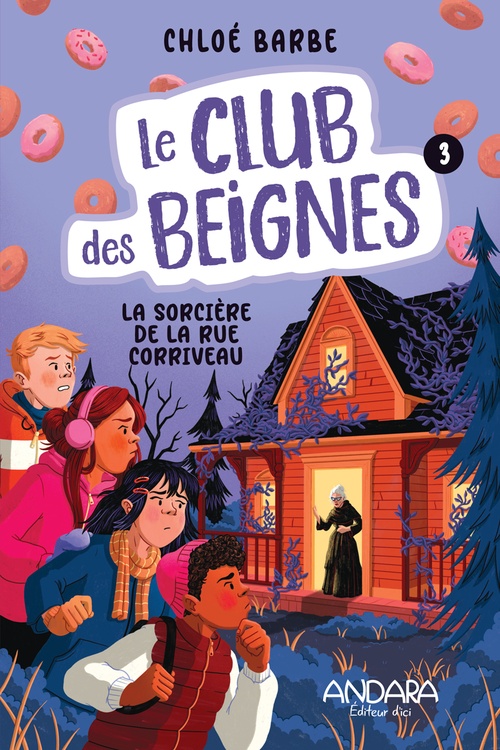 ebook cover of La sorcière de la rue Corriveau, by Chloé Barbe