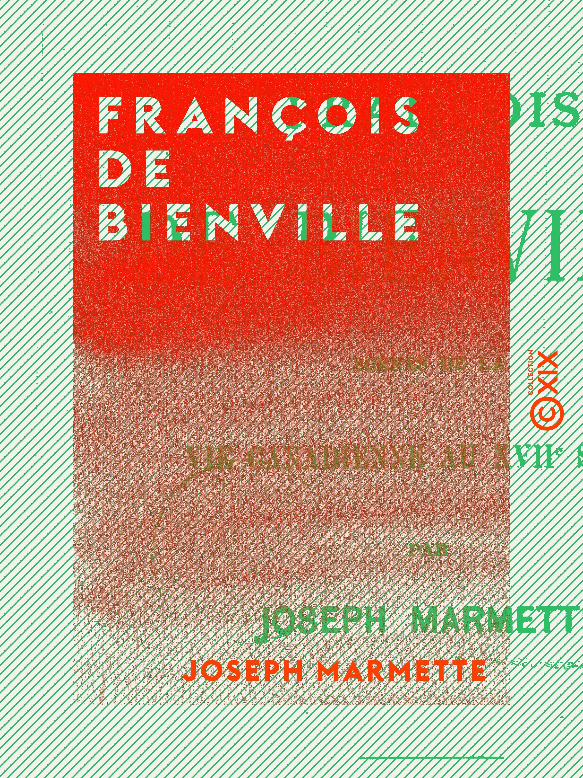 Couverture ebook de François de Bienville, de Joseph Marmette