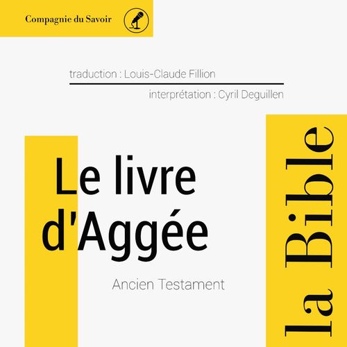 audiobook cover of Le Livre d'Aggée, by Anonyme