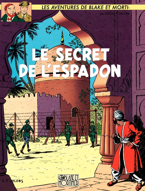 Couverture ebook de Blake et Mortimer - Tome 2 - Le Secret de l'Espadon 2/3, de Edgar Pierre Jacobs