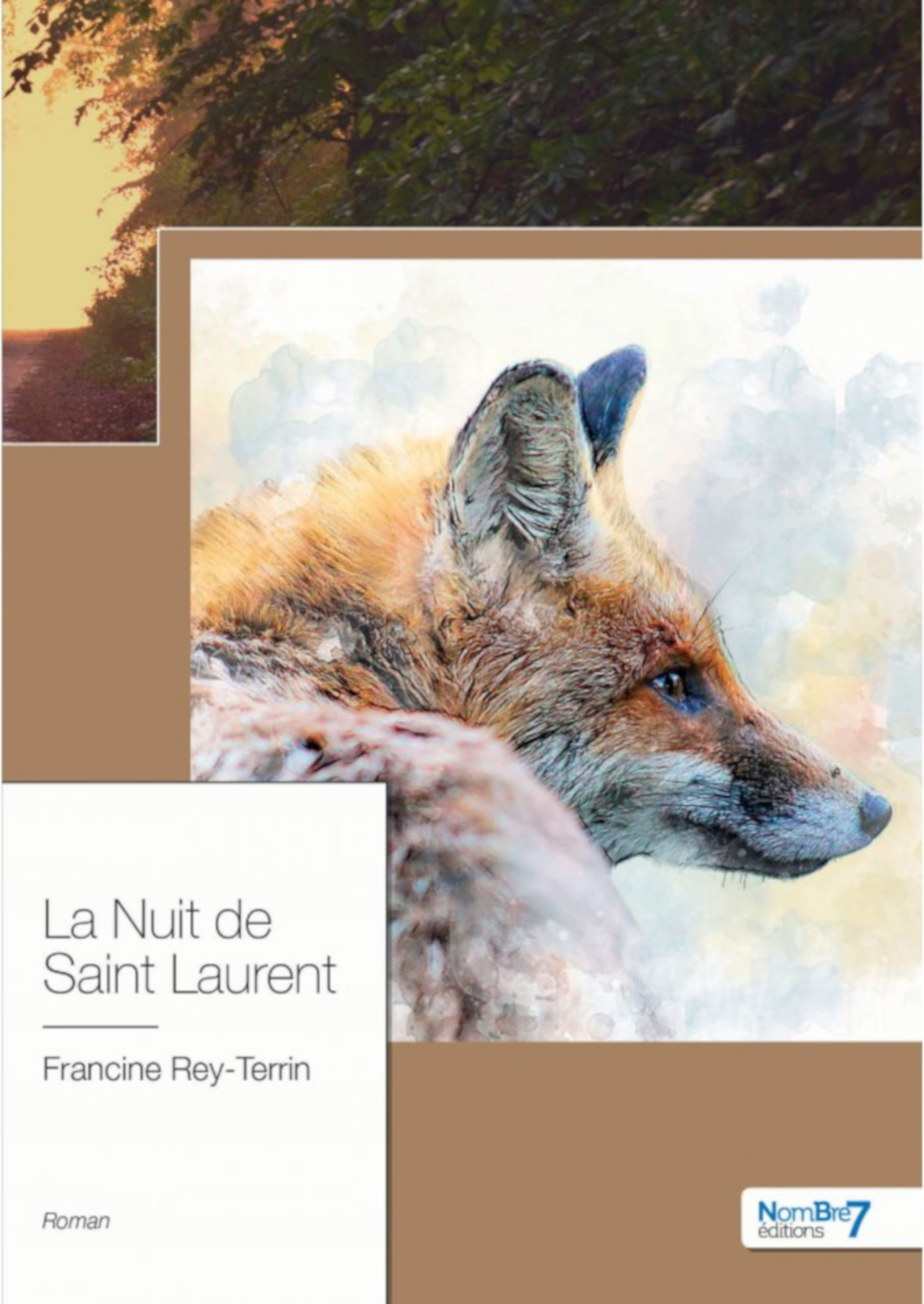 Couverture ebook de La Nuit de Saint Laurent, de Francine Rey-terrin