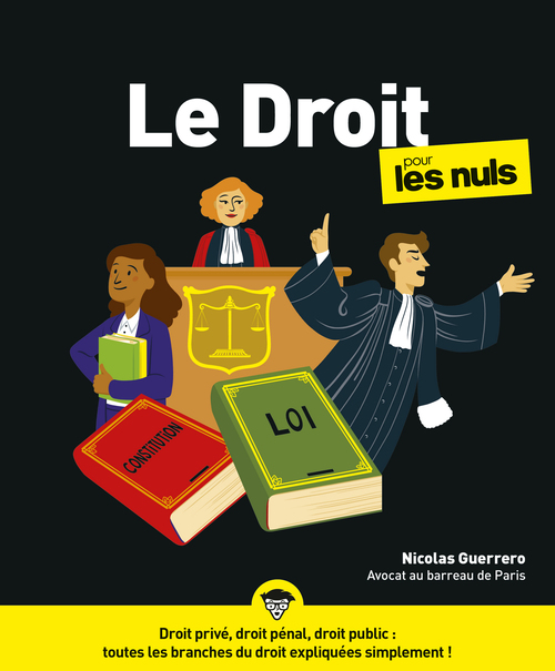 ebook cover of Le droit Pour les Nuls NE, by Nicolas Guerrero