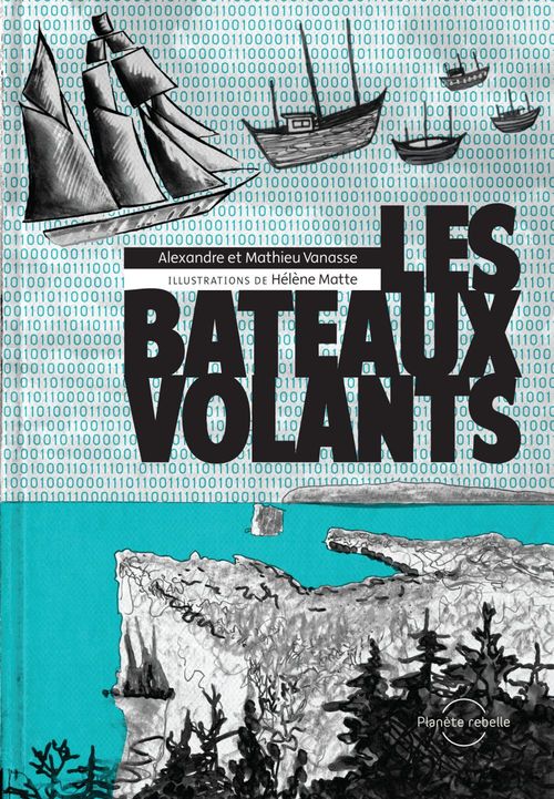 ebook cover of Les bateaux volants, by Alexandre Vanasse, Mathieu Vanasse