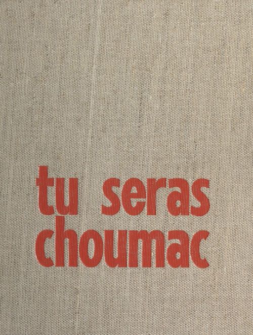 ebook cover of Tu seras choumac, by Richard Maroli